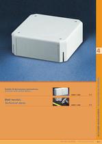 Junction and socket boxes