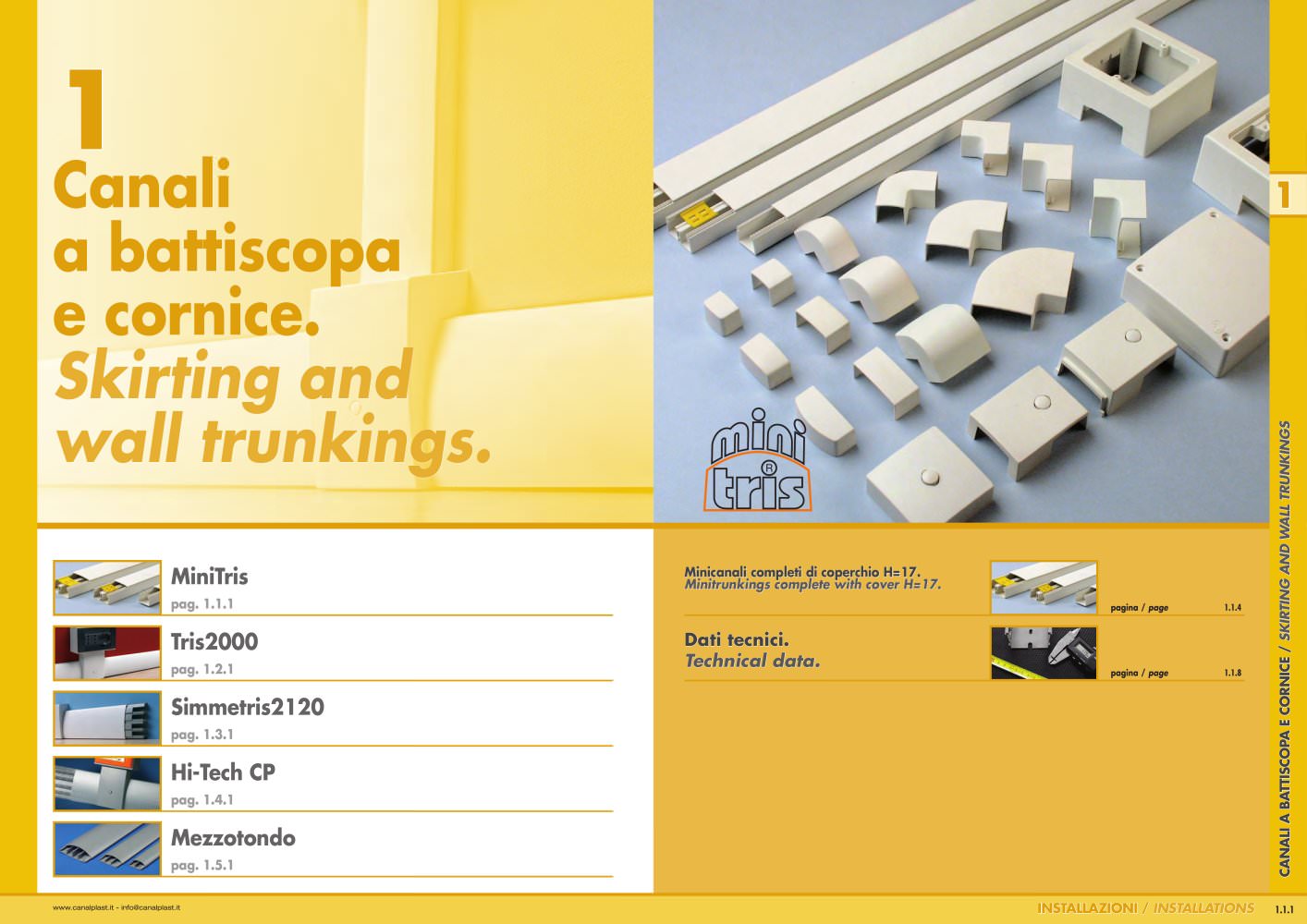 MINITRIS. - CANALPLAST