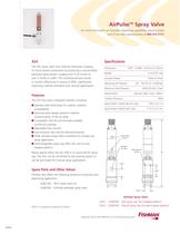 AirPulse Spray Valve