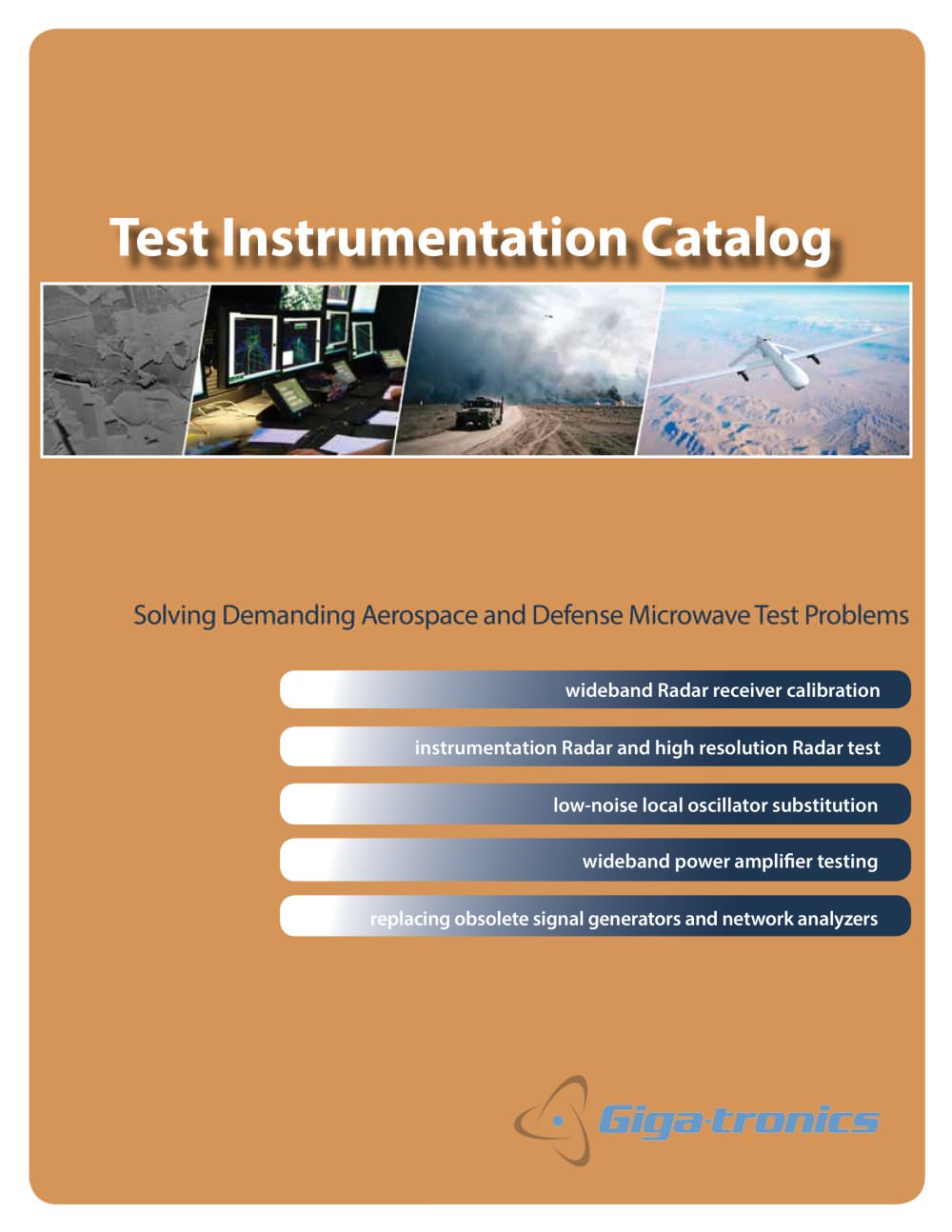Giga-tronics Test Instrumentation Catalog - Giga-tronics Incorporated