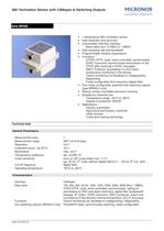 Inclination Sensor 1D with CANopen & switching outputs Typ: MR 406