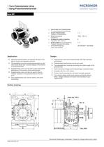 Turn-Motorized unit for two Potentiometer Standard type 