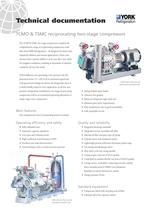 TCMO & TSMC reciprocating two-stage compressors