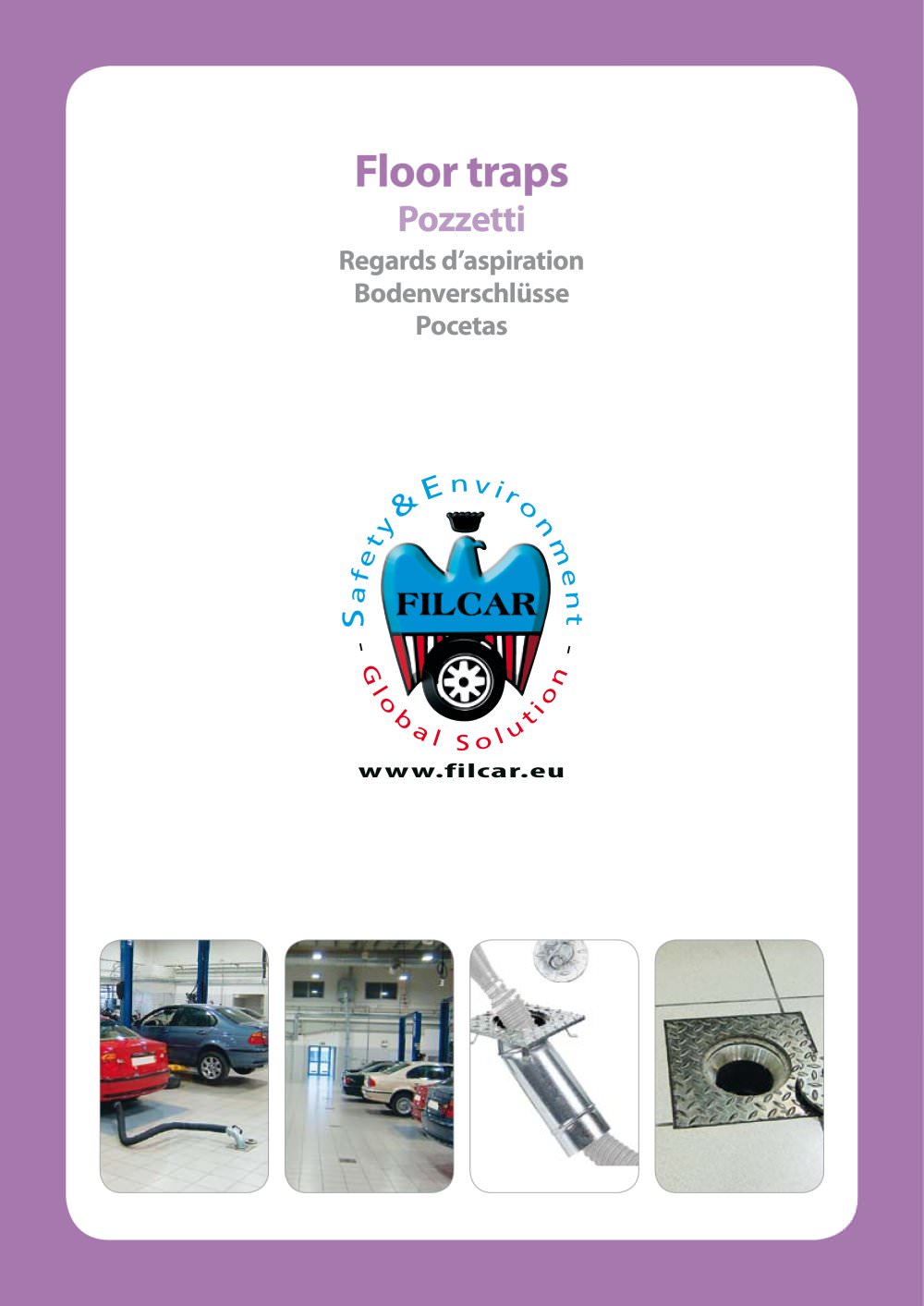 exhaust extraction Floor traps - FILCAR