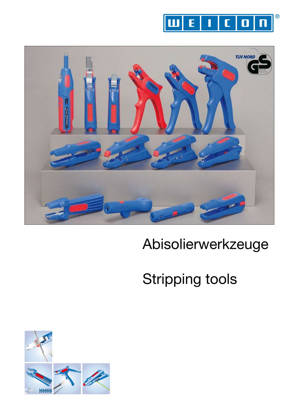 Stripping tools / Abisolierwerkzeuge - WEICON