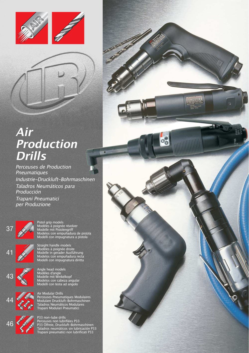 Air Production Drills - Ingersoll Rand