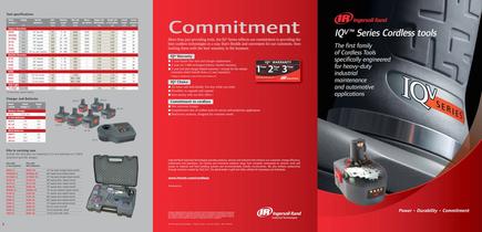 IQV�Series Cordless tools 