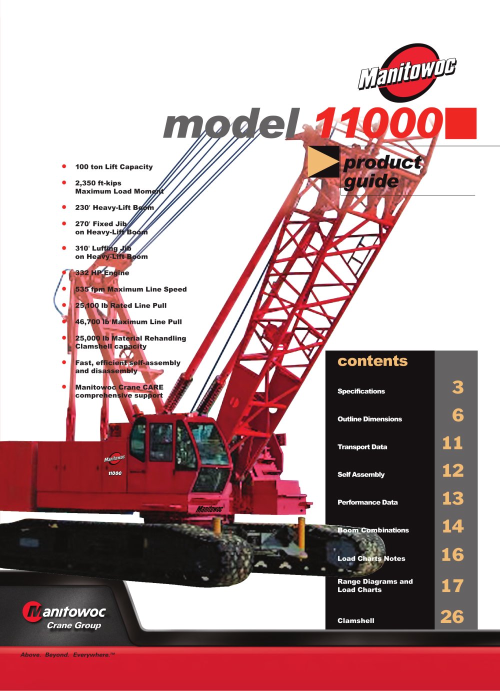 Crawler Cranes - Manitowoc Cranes