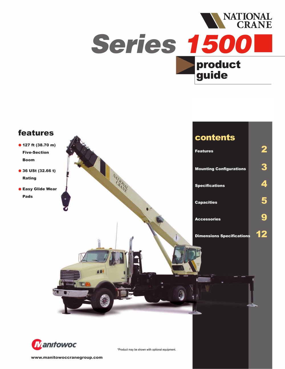Telescoping Cranes 1500 - Manitowoc Cranes