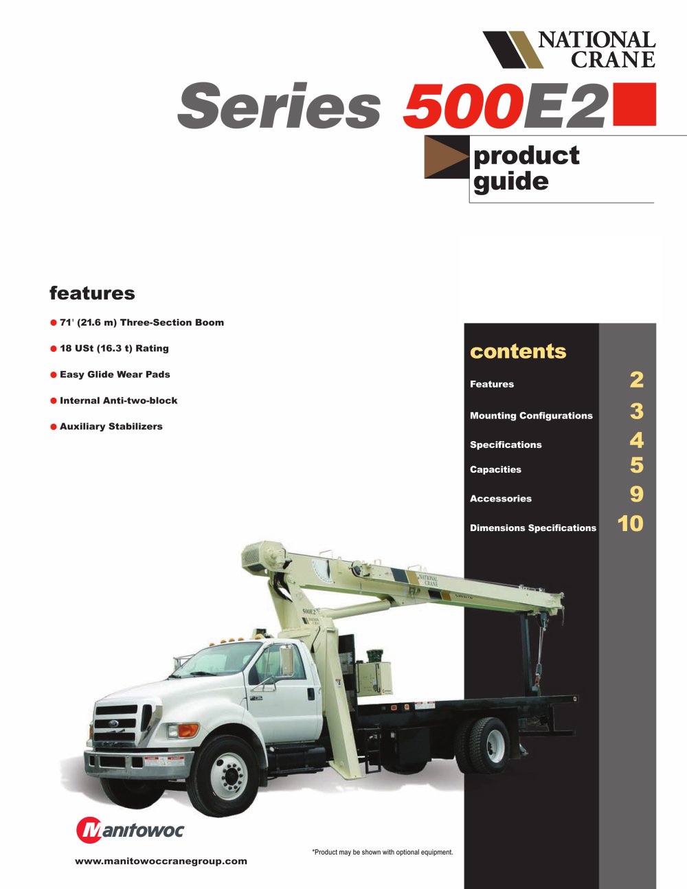 Telescoping Cranes 300C - Manitowoc Cranes