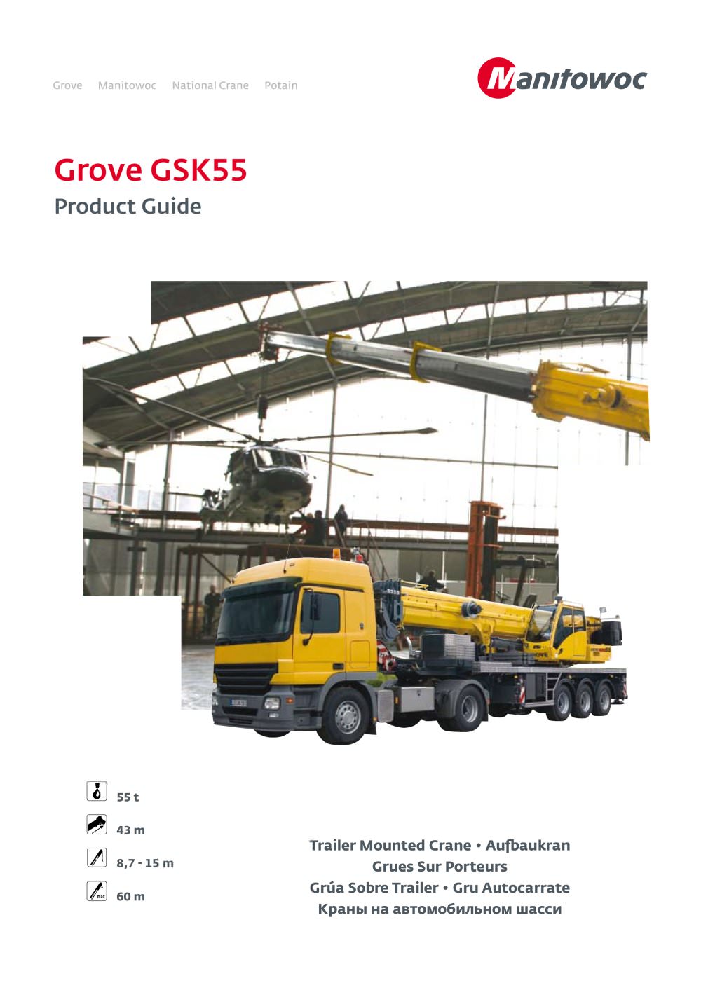 Truck Mounted GSK55 - Manitowoc Cranes