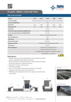 Flexi Conveyor Technical Sheet Sei Laser Pdf Catalogs