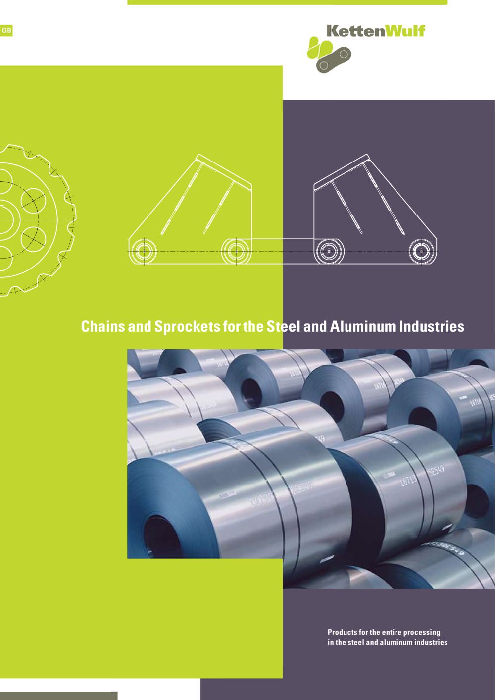 Chains and Sprockets for the Steel and Aluminium industry - Ketten Wulf