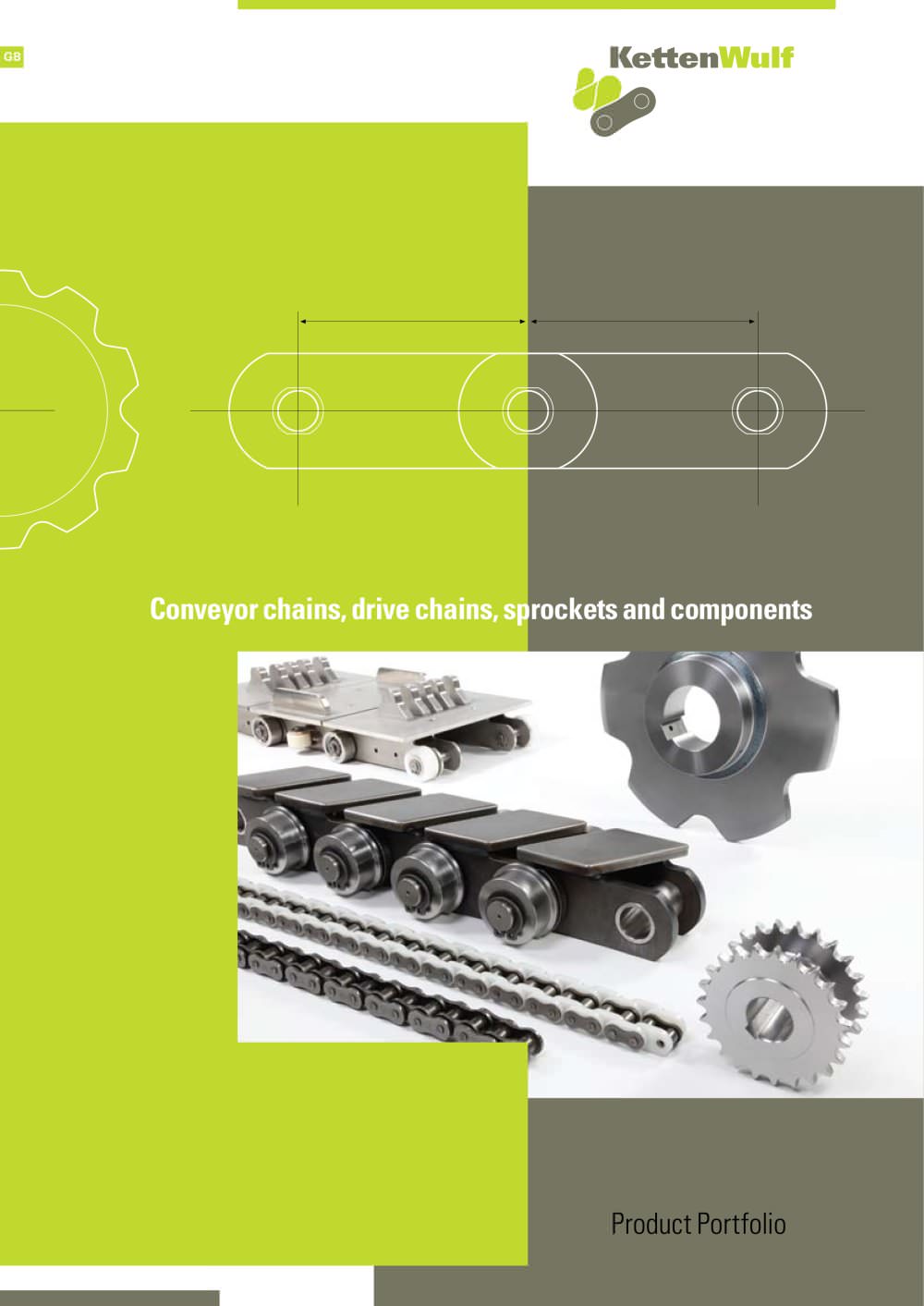 Conveyor chains, drive chains, sprockets and components - Ketten Wulf