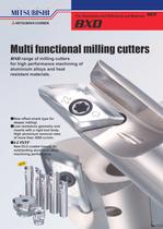High performance milling cutters for aluminium and heat resistant materials.