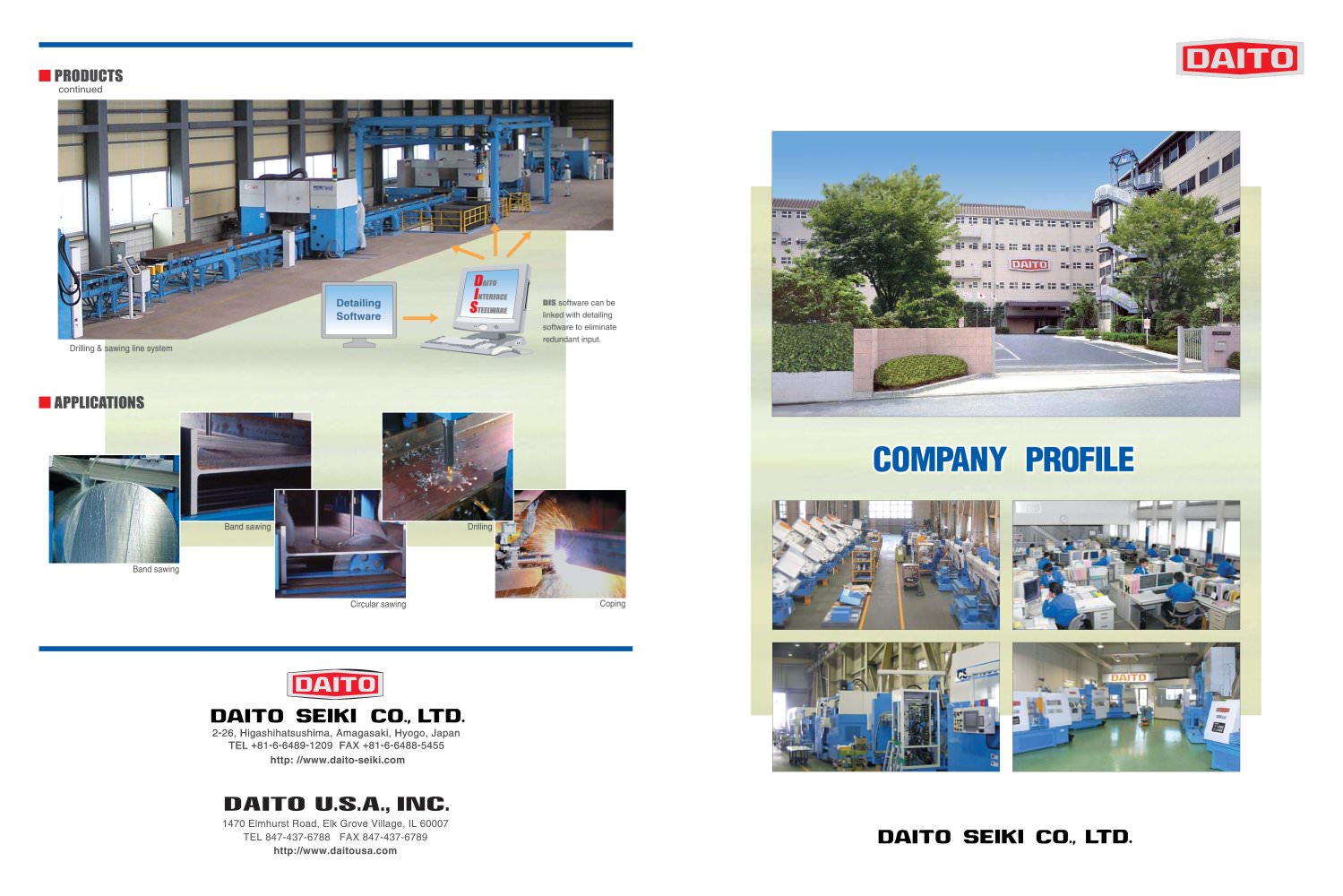 COMPANY PROFILE - DAITO SEIKI