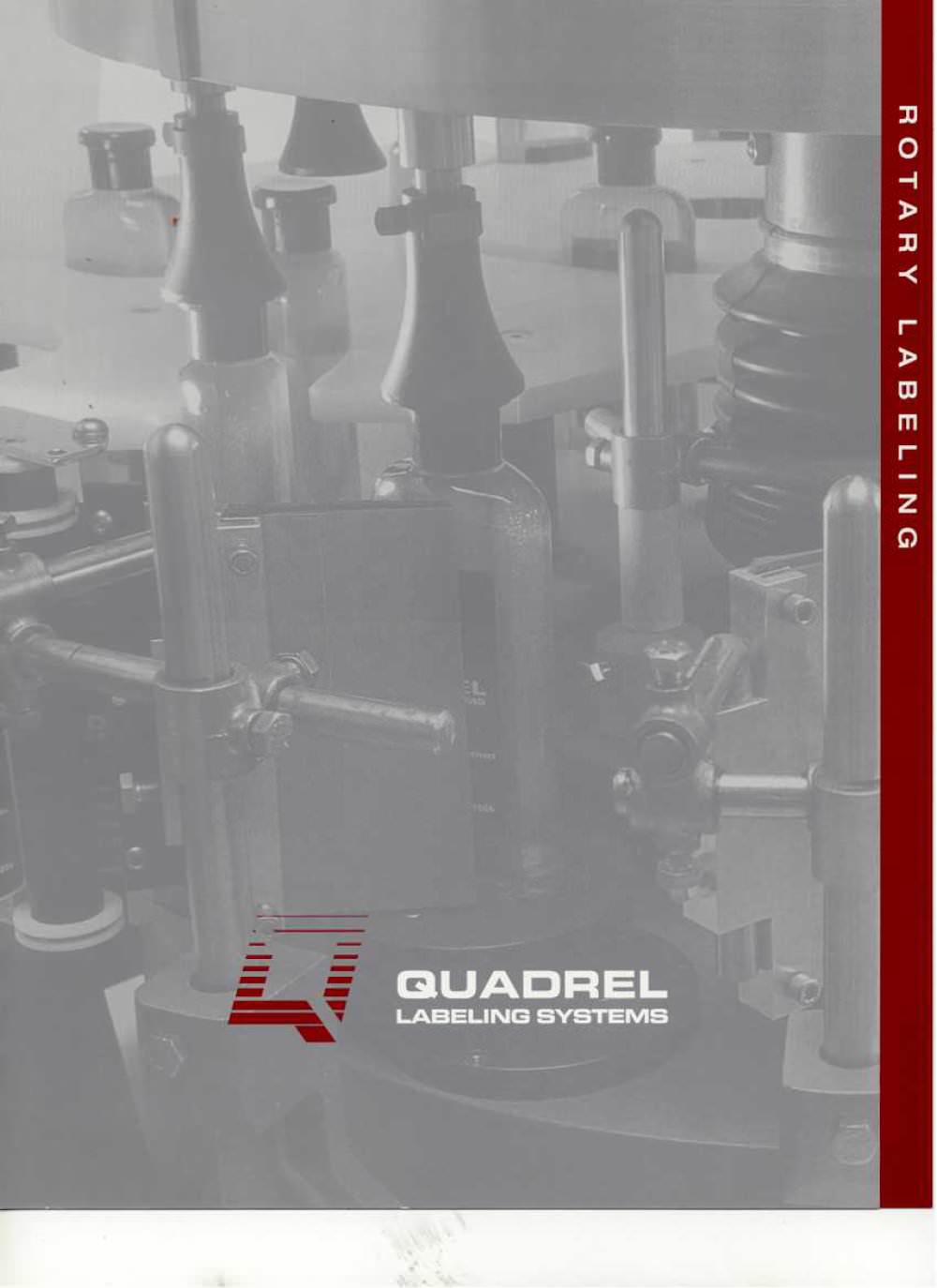 9T Custom Front/Back rotary automatic labeler - Quadrel Labeling Systems