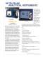 Series 320 - 320B, 320BRC, 320P and 320P/D portable oxygen analyzers 