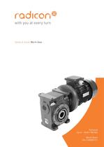 Series AJ Worm Gear