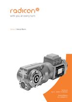 Series C Helical Worm Geared Motor