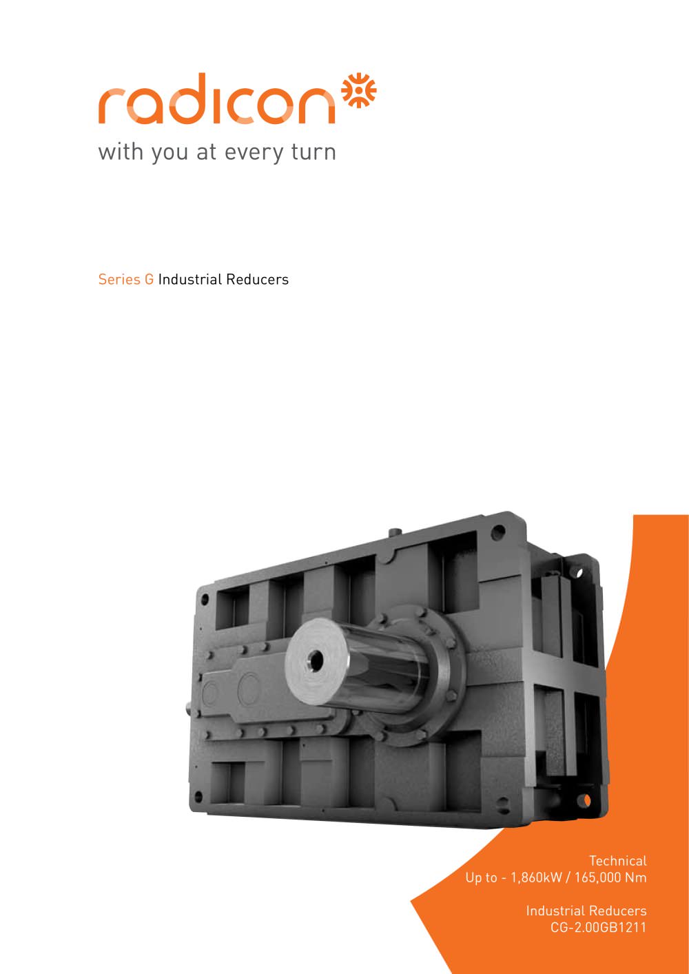 Series G Industrial Gearbox - Radicon