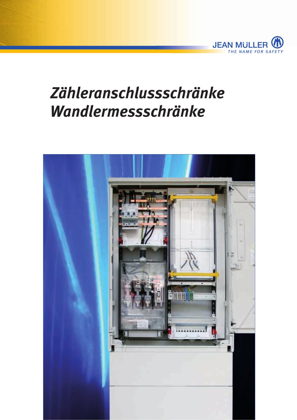 Metering cabinets - JEAN M&Uuml;LLER