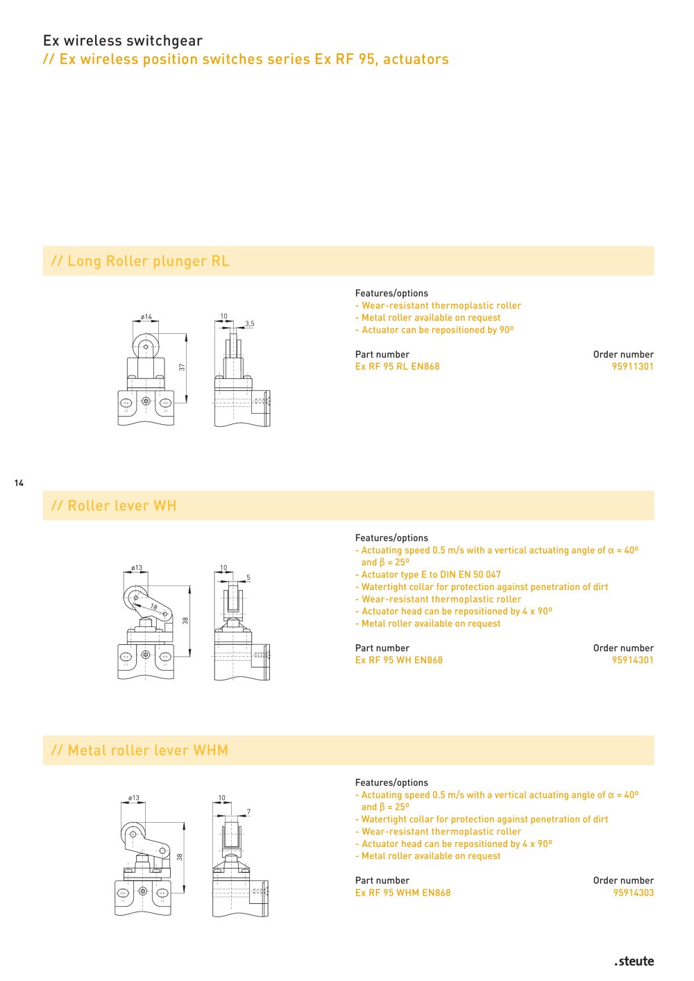 steute Schaltger&auml;te - 146374, 94229