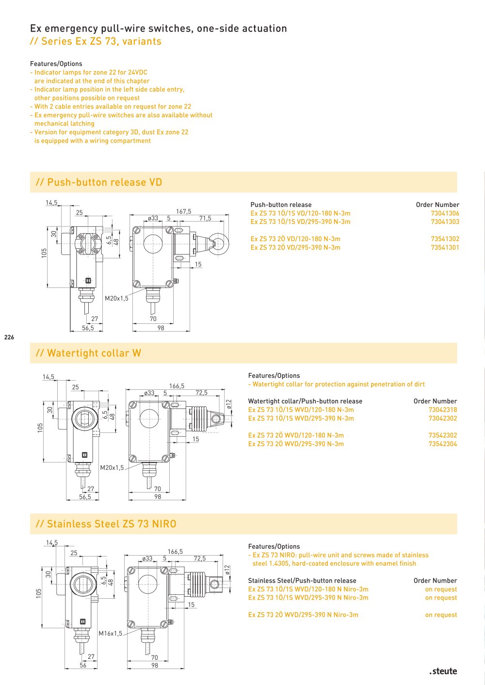 steute Schaltger&auml;te - 93097, 81039
