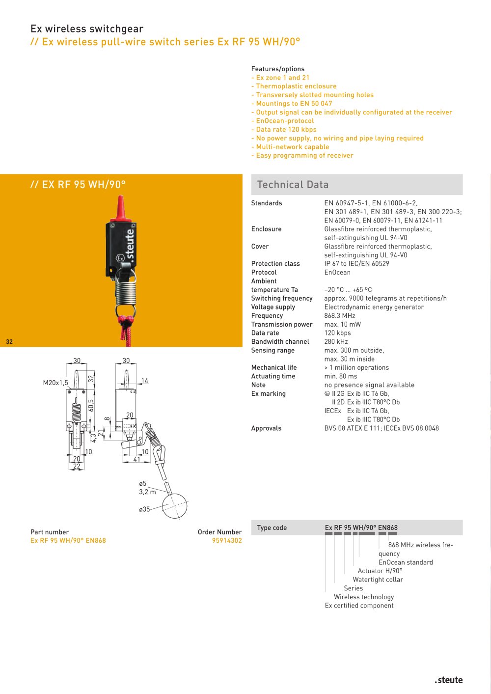 steute Schaltger&auml;te - 96638, 81487