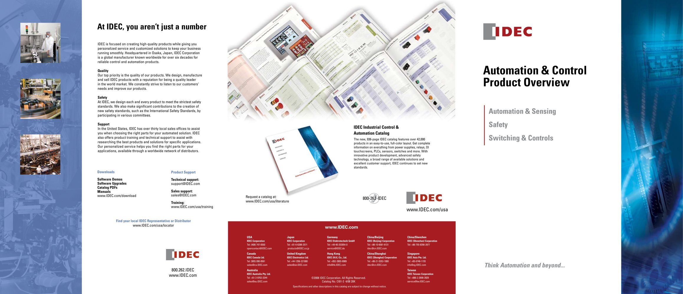 All Product Brochure - IDEC USA