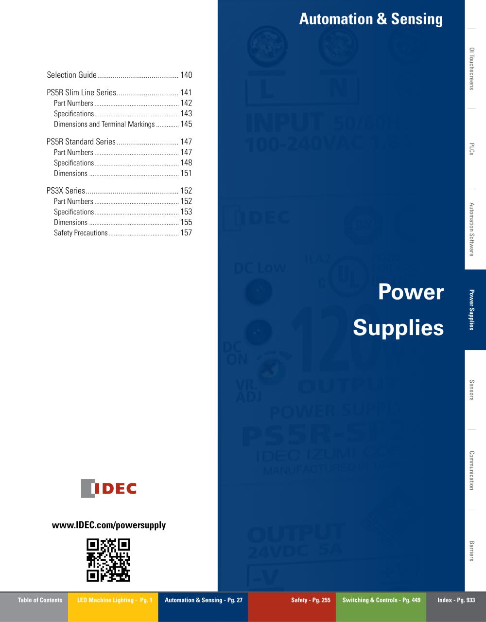 Complete Power Supply Catalog - IDEC USA