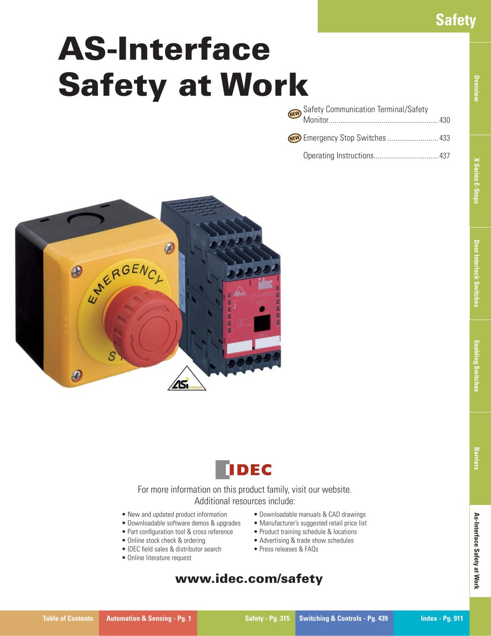 Complete AS-Interface Safety at Work - IDEC