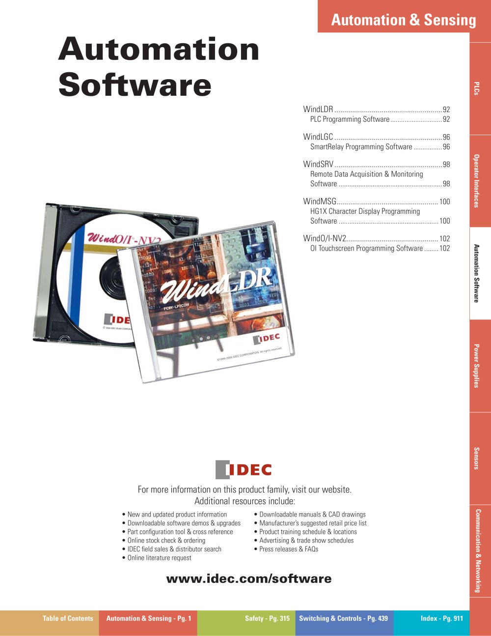 complete automation software catalog idec pdf catalogue