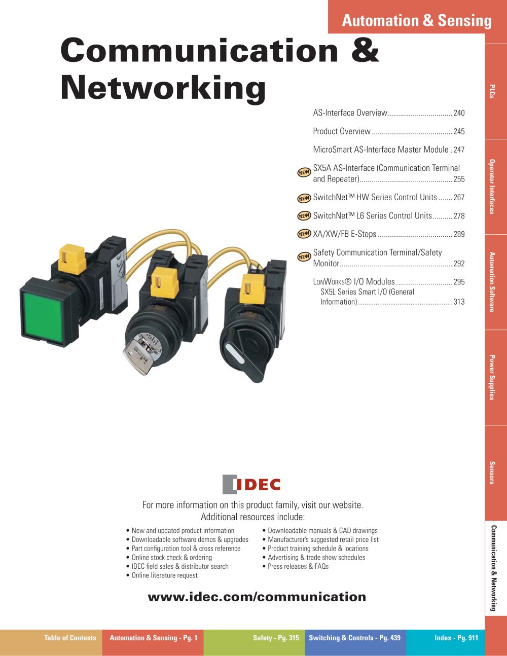 Complete Communications & Networking Catalog - IDEC