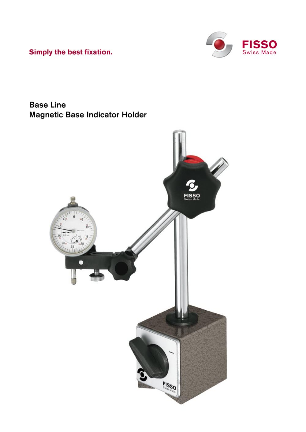 Base Line Magnet base indicator holder E - Baitella
