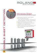 Double Blank Detection in Sheet Metal Processing I100