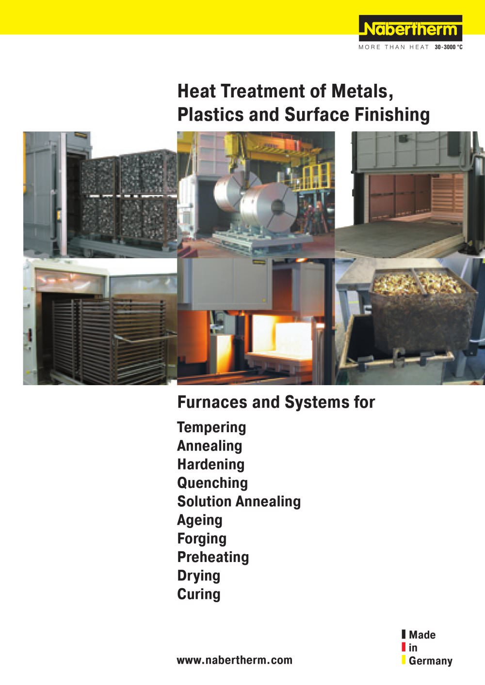 Heat Treatment of Metals - Nabertherm