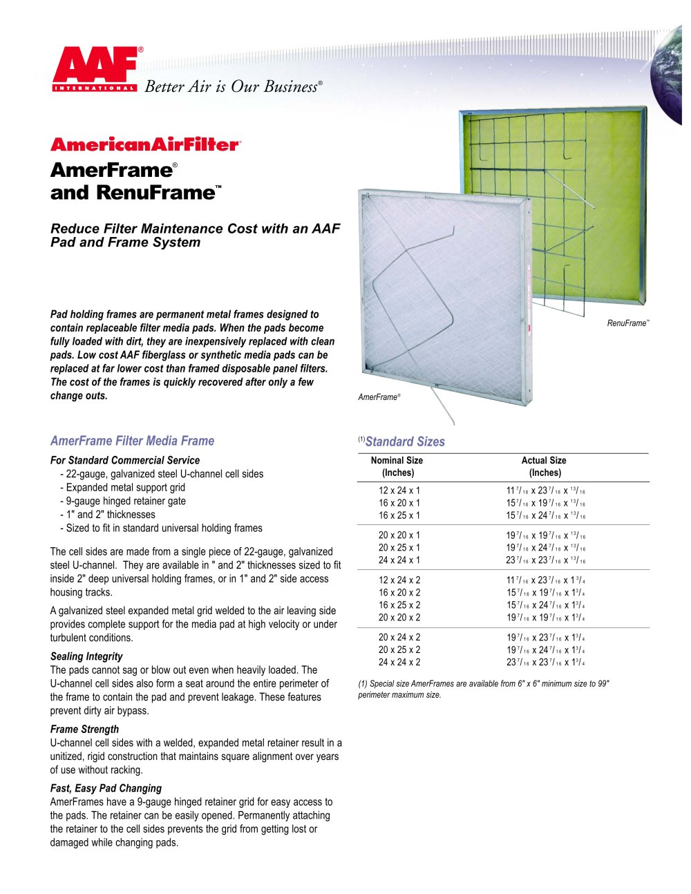 AmerFrames - AAF International