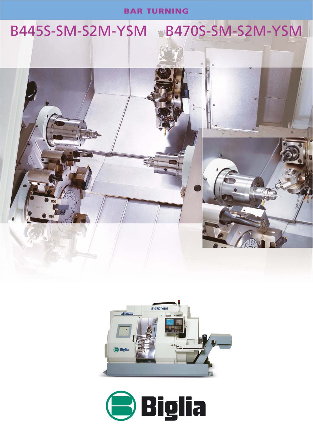 B445 S  	 	2 turrets, 2 spindles - Biglia
