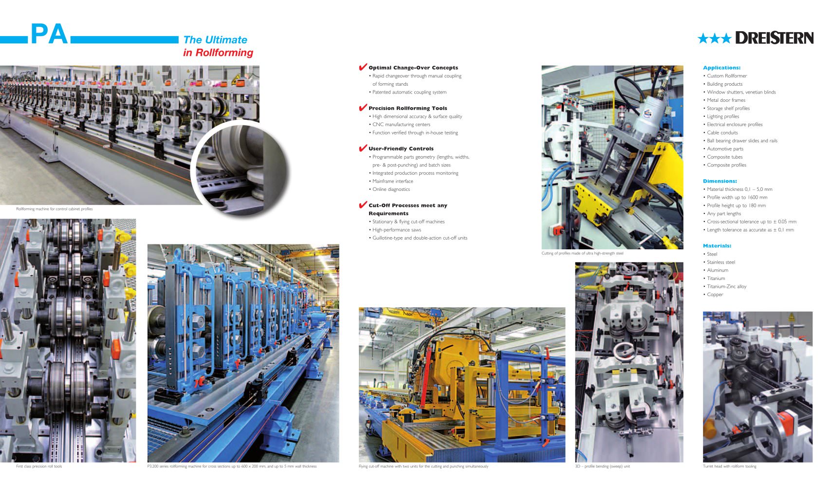 Dreistern Roll Forming Systems - PA - DREISTERN