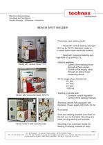 Bench spot welders