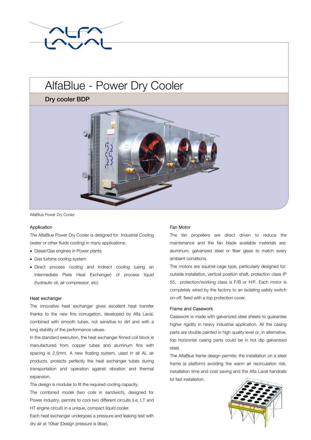 AlfaBlue - Power Dry Cooler - Alfa Laval