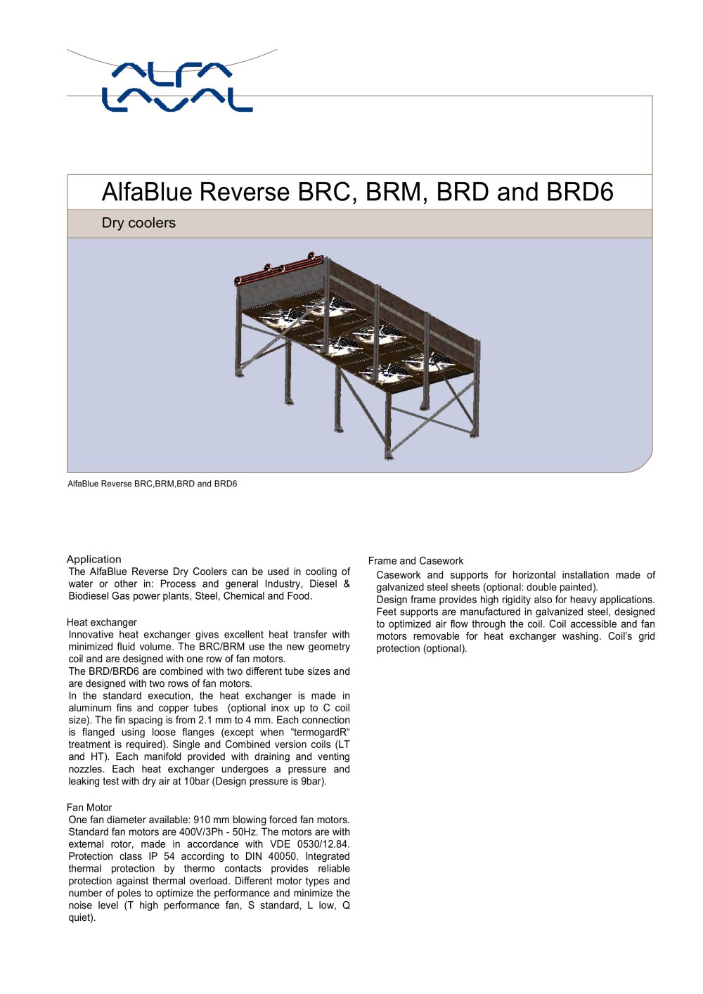 AlfaBlue Reverse BRC, BRM, BRD and BRD6 - Alfa Laval