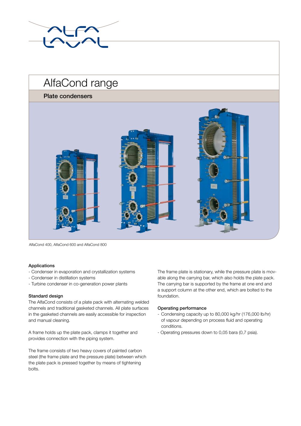 AlfaCond - Alfa Laval