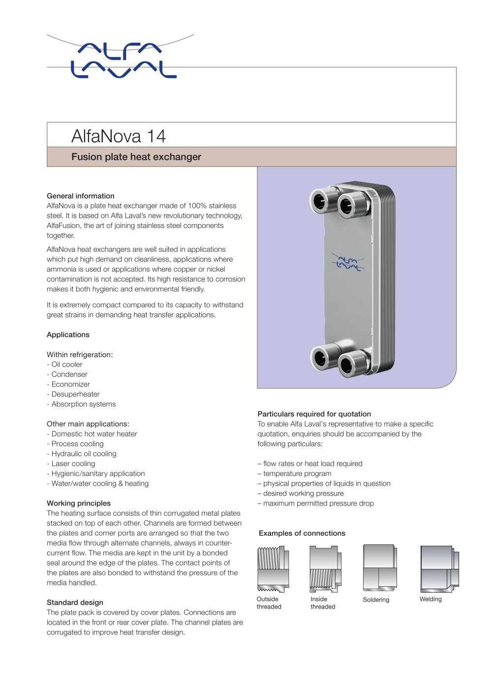 AlfaNova 14 - Alfa Laval