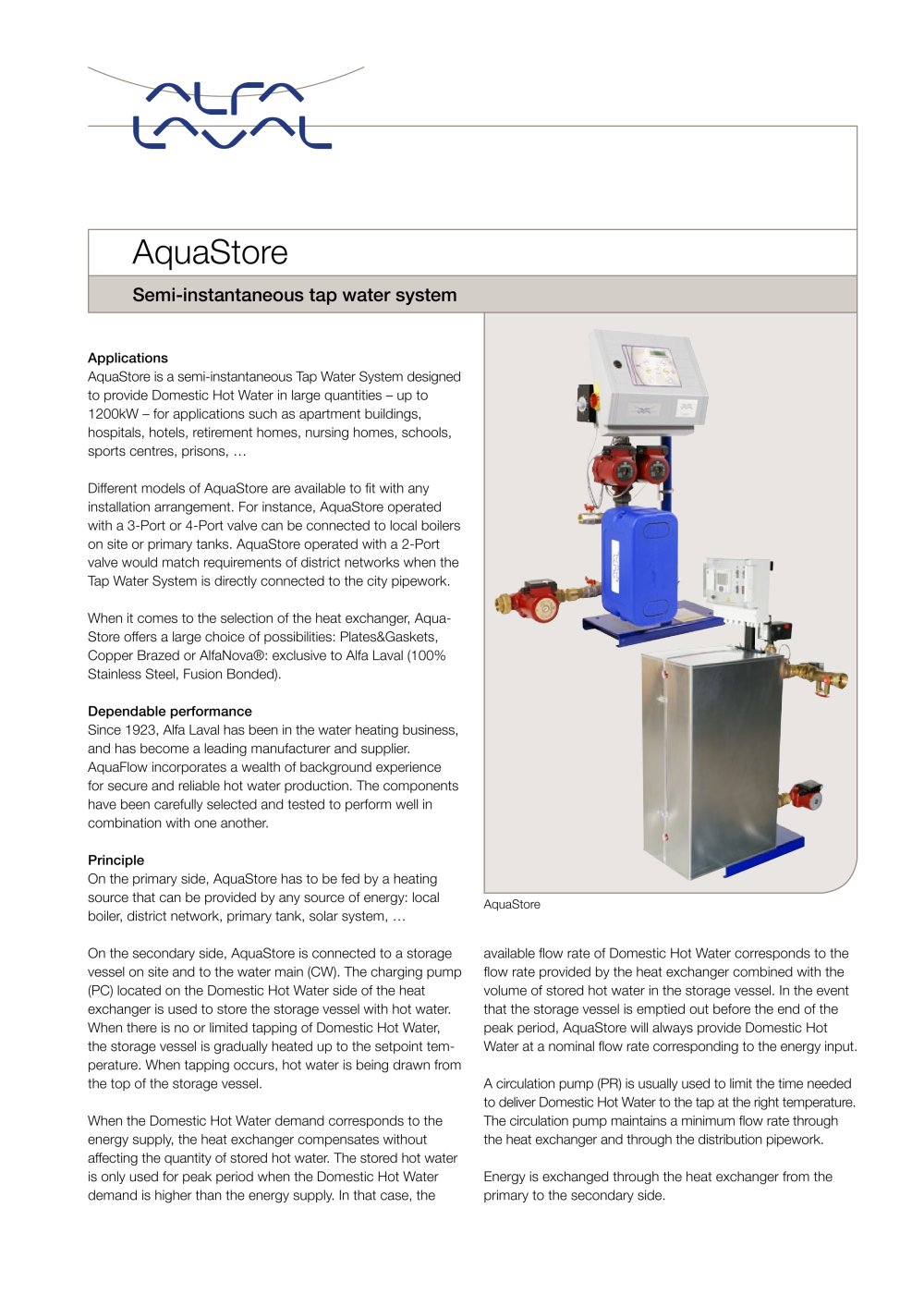 Aquastore - Alfa Laval