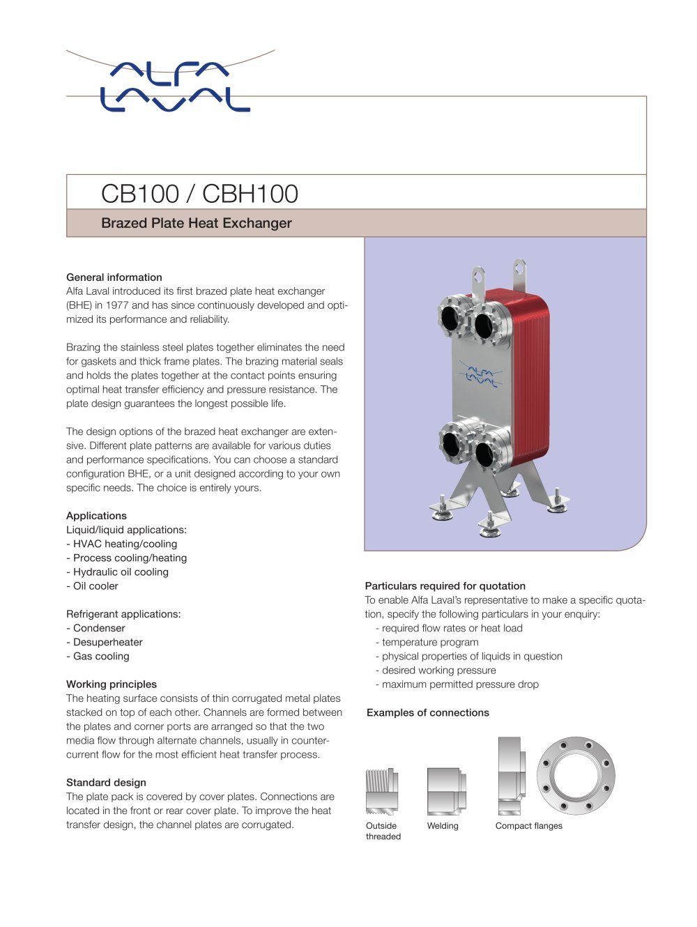 CB100 / CBH100 - Alfa Laval