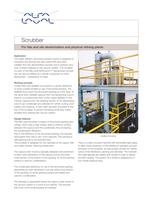 For fats and oils deodorization and physical refining plant
