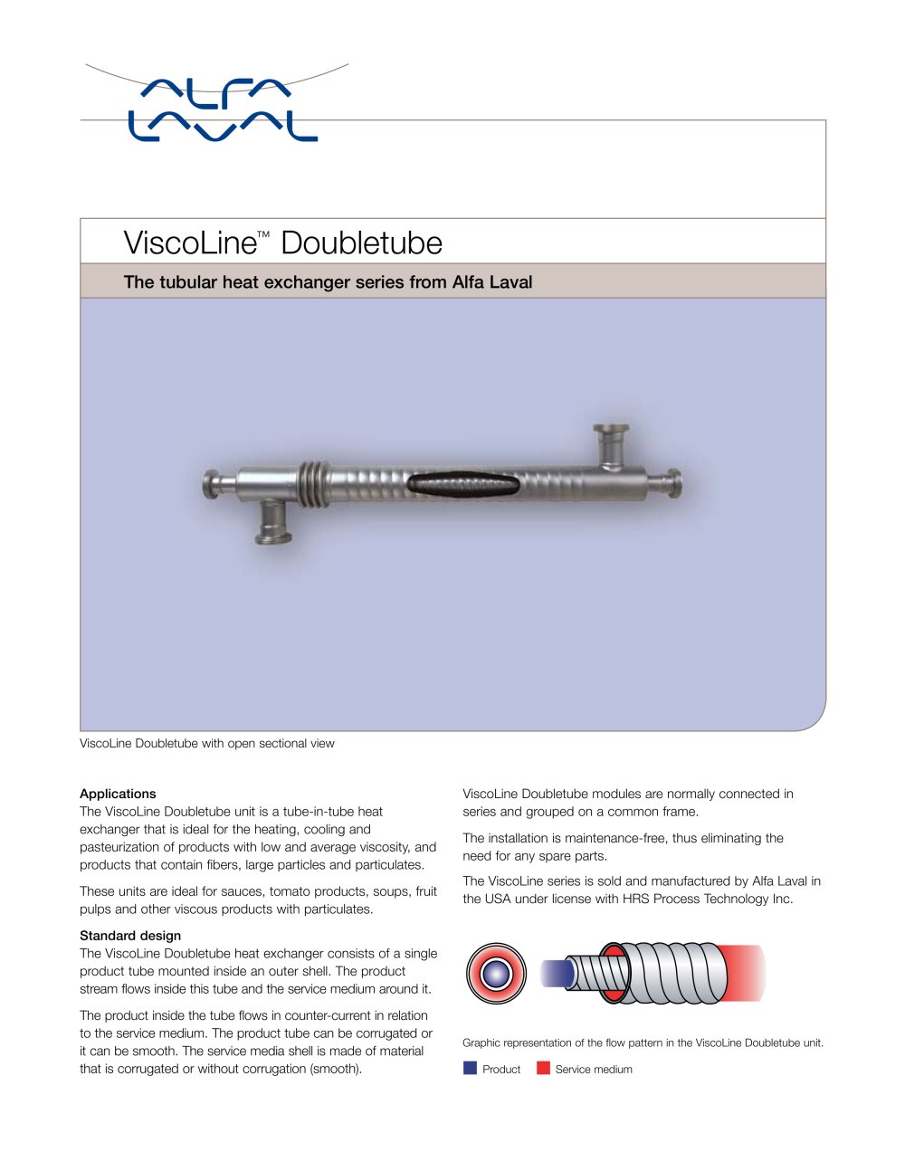 ViscoLine Doubletube - Alfa Laval