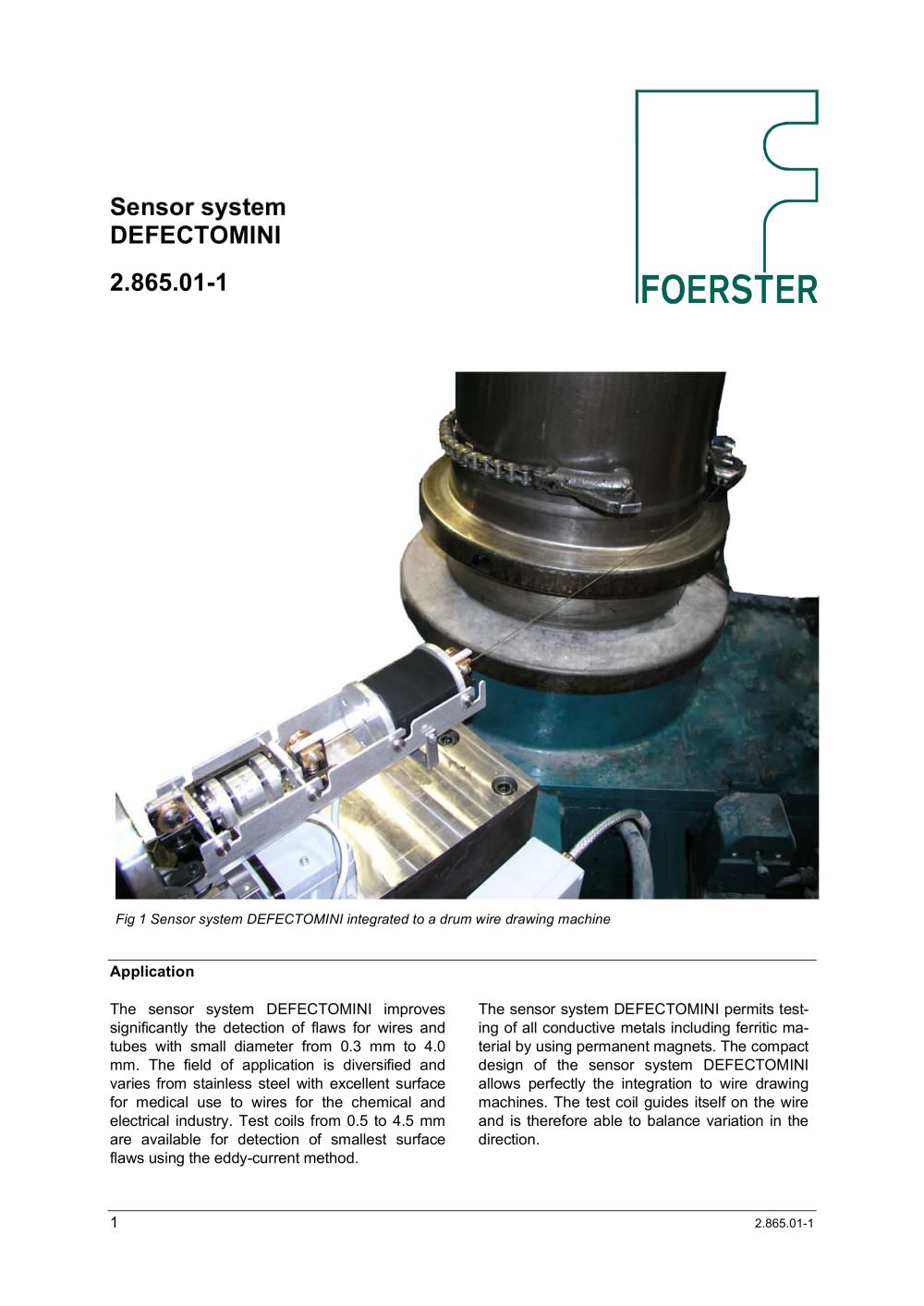 DEFECTOMINI leaflet - Foerster Instruments